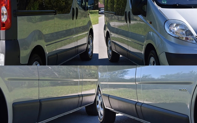 Opel Vivaro cena 43700 przebieg: 253000, rok produkcji 2009 z Lesko małe 781